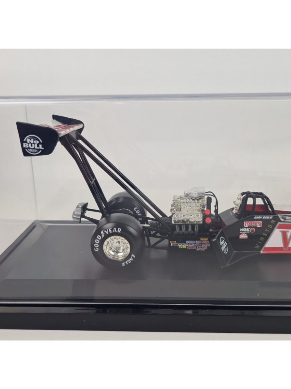 Action 1:24 Red Winston Racing Gary Scelzi 1998 Dragster Collectable 23350 - Picture 3 of 11